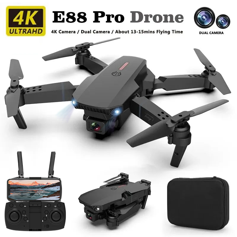 Drone E88Pro Rc 4K - E88pro Дрон Профессиональный Дрон с оптическим
