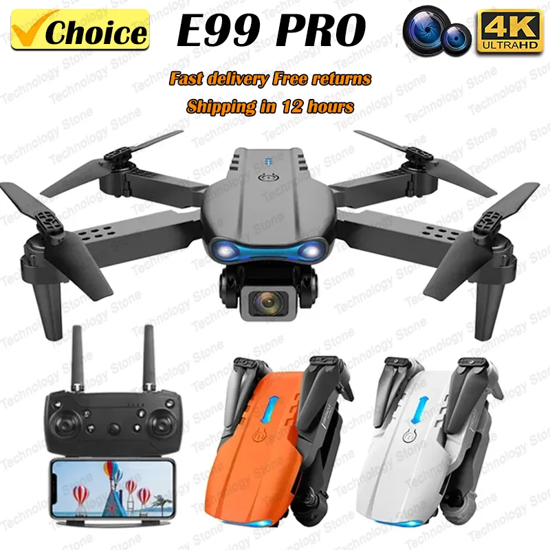 Drone Rc E99 Pro - Дрон K3 E99PRO с двумя HD-камерами