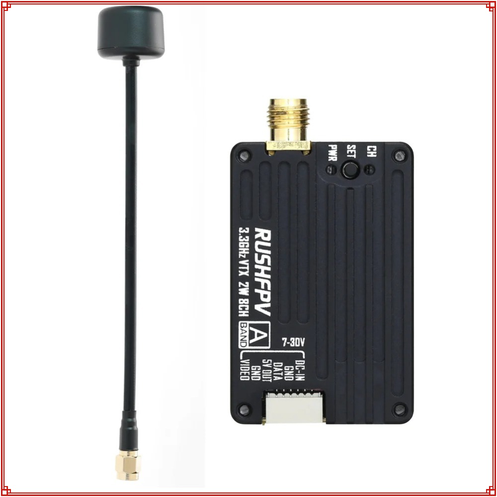 Drone Rc Controller And Receiver - Новый передатчик RUSHFPV 3.3G 2W VTX