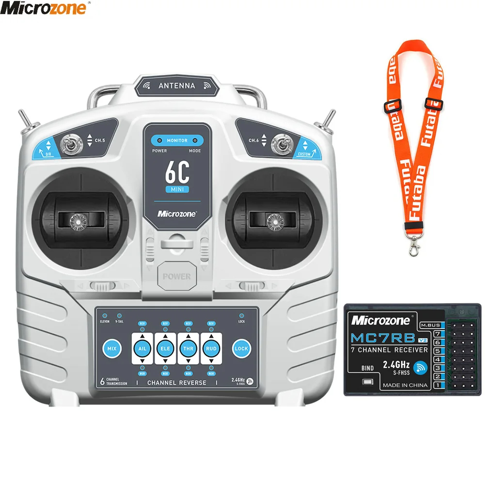 Drone Helicopter Rc - MicroZone MC6C Mini V2 2,4G 6-канальный