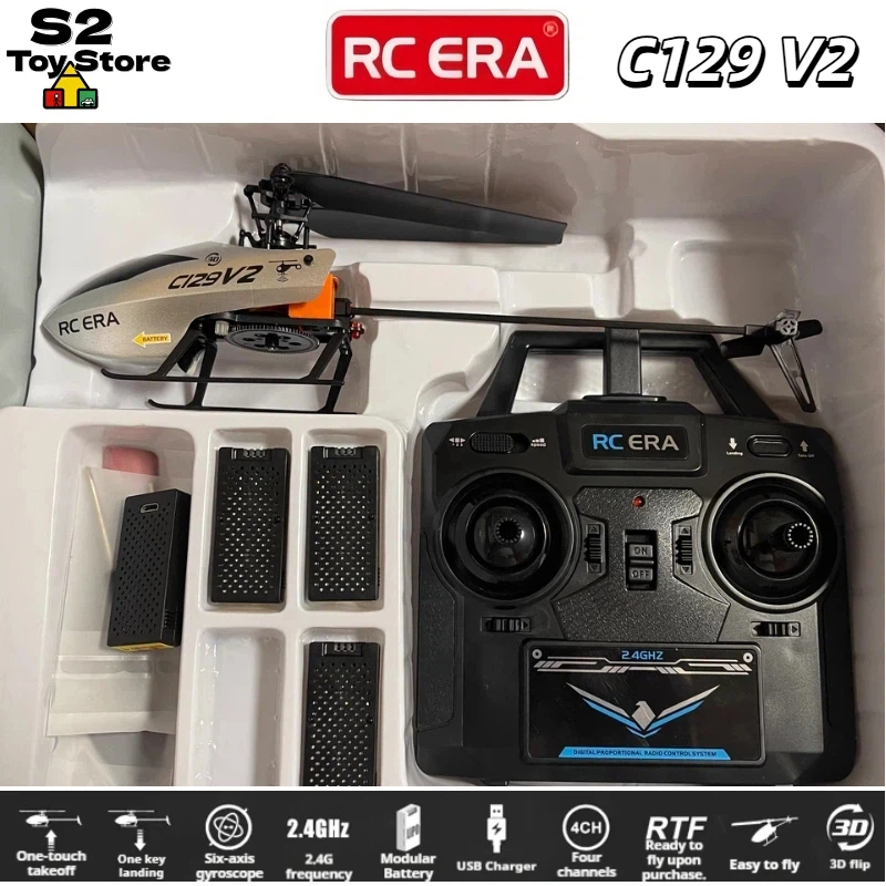 Rc Helicopter Gyro - Радиоуправляемый вертолет RC ERA C129V2 4CH