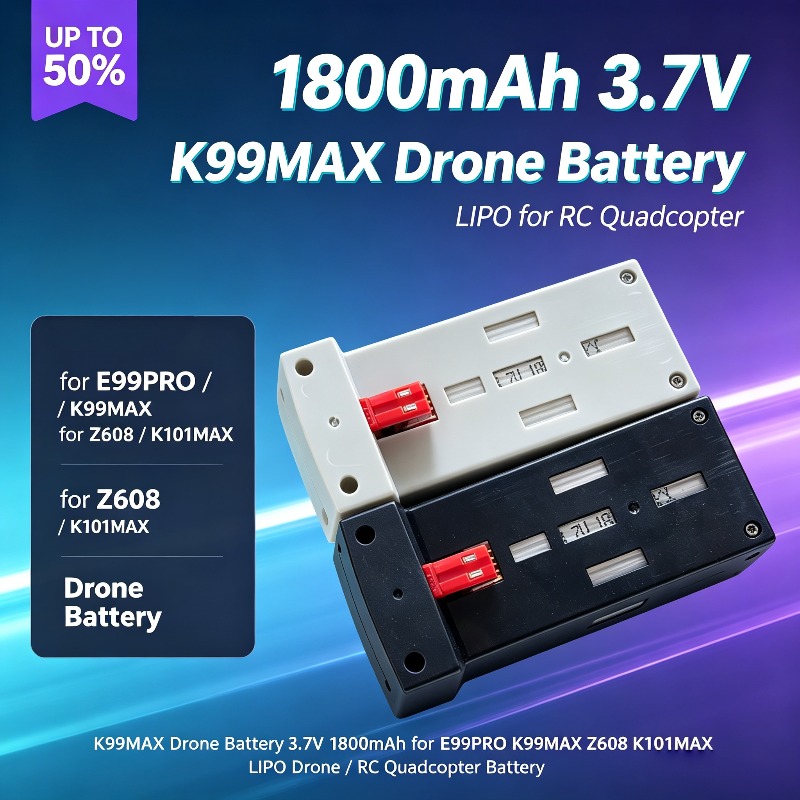 Drone Rc E99 Pro - Аккумулятор для дрона K99MAX 3.7В 1800мАч