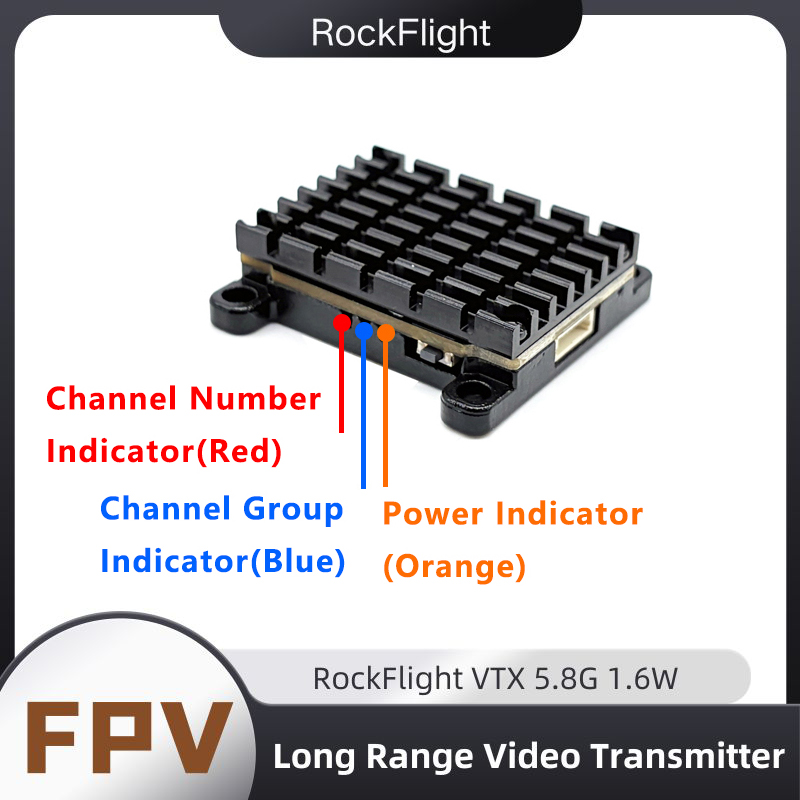 RockFlight TX663 VTX 5.8G 48CH – обзор и цена Drone Rc Controller And Receiver