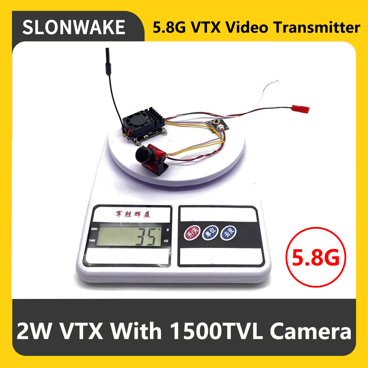 SLONWAKE 5.8G 2000мВт FPV VTX  – обзор и цена Drone Rc Controller And Receiver