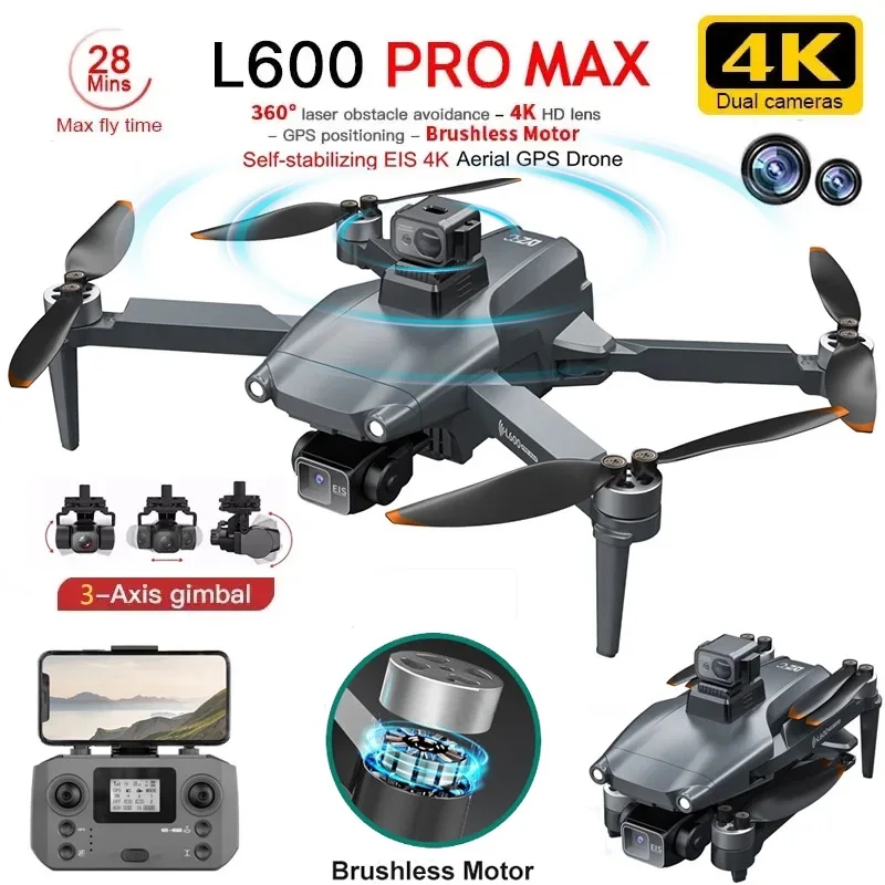 L600 PRO MAX GPS Дрон Професси – обзор и цена Drone E88Pro Rc 4K