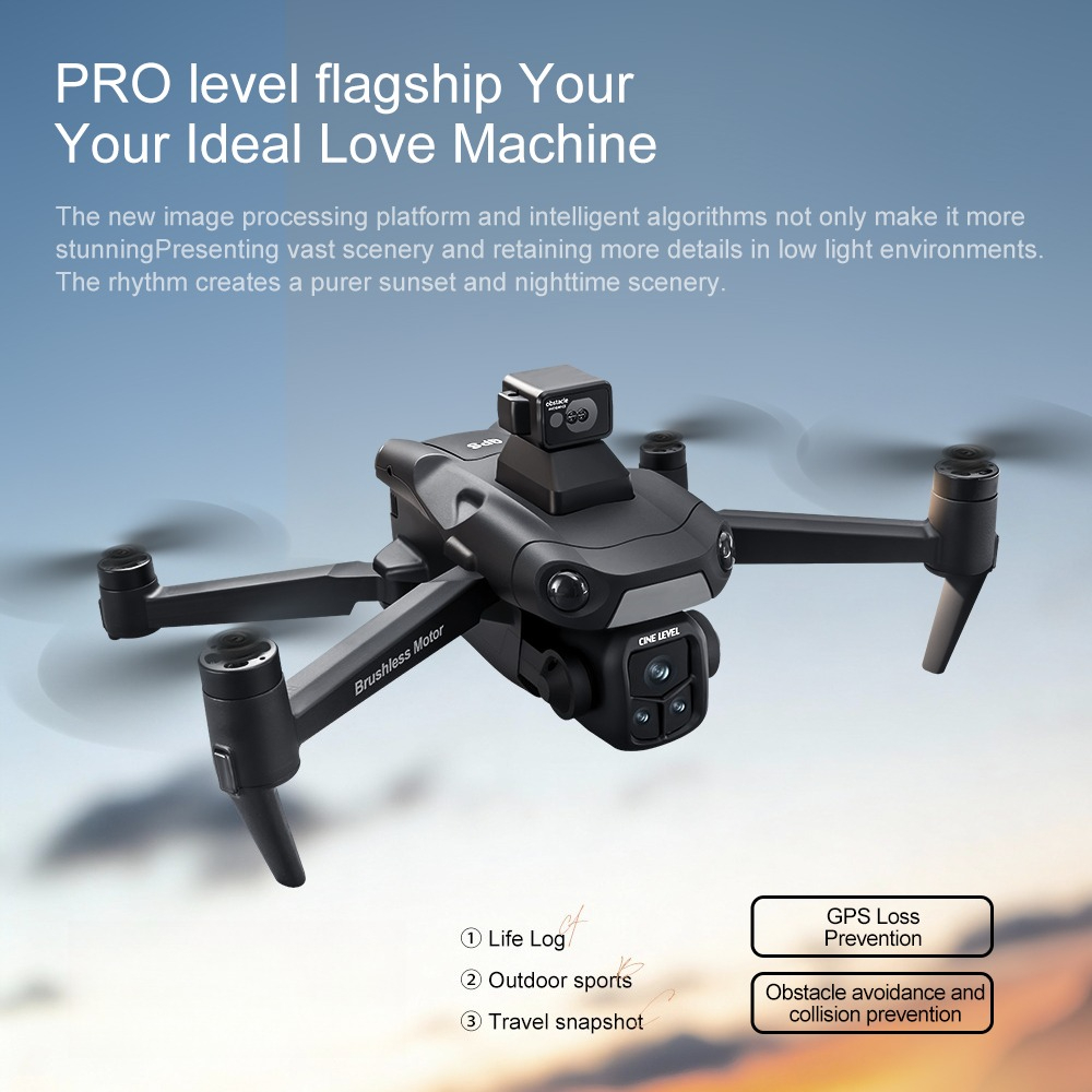 Оригинальный складной дрон A1R – обзор и цена Drone E88Pro Rc 4K